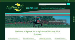 Desktop Screenshot of agworxinc.com